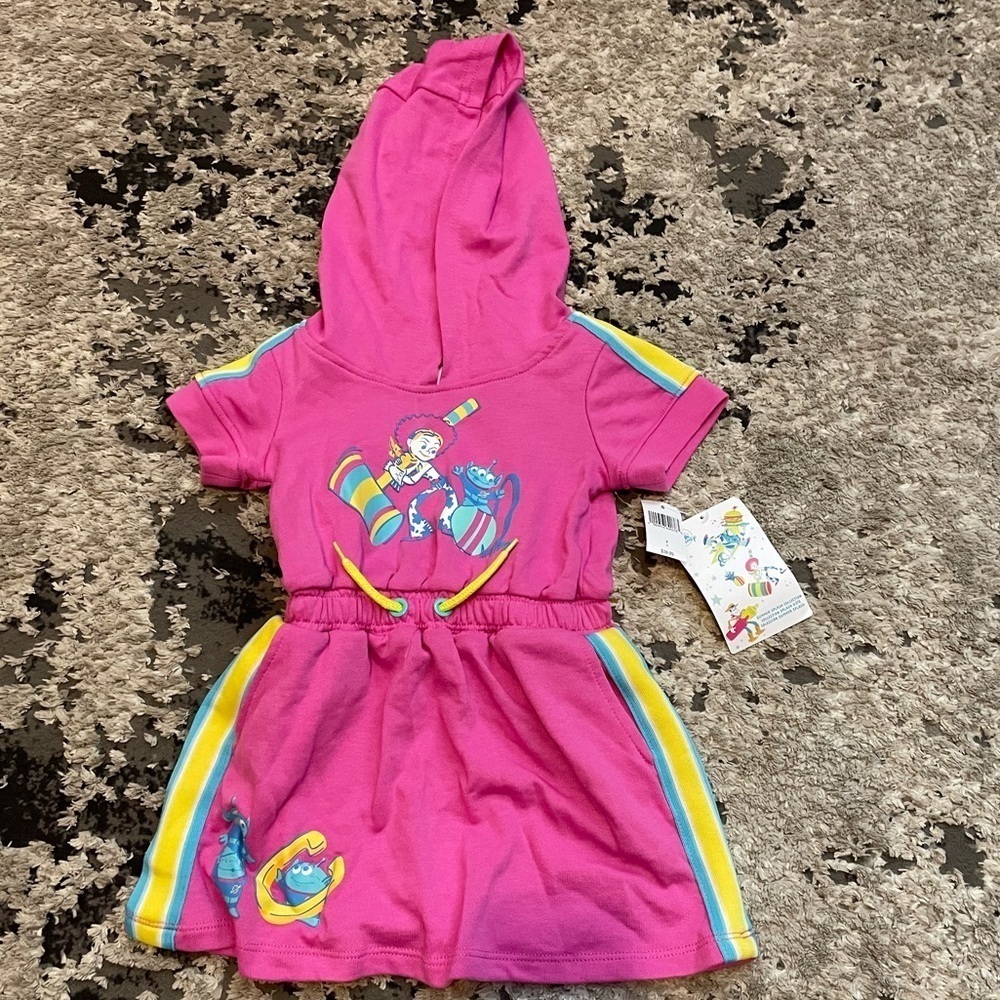 NWT Disney Toy Story Hooded Dress